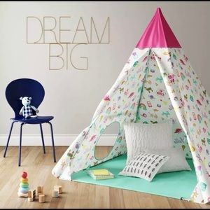 Pillowfort Teepee NEW 60" X 52" kids tent fort